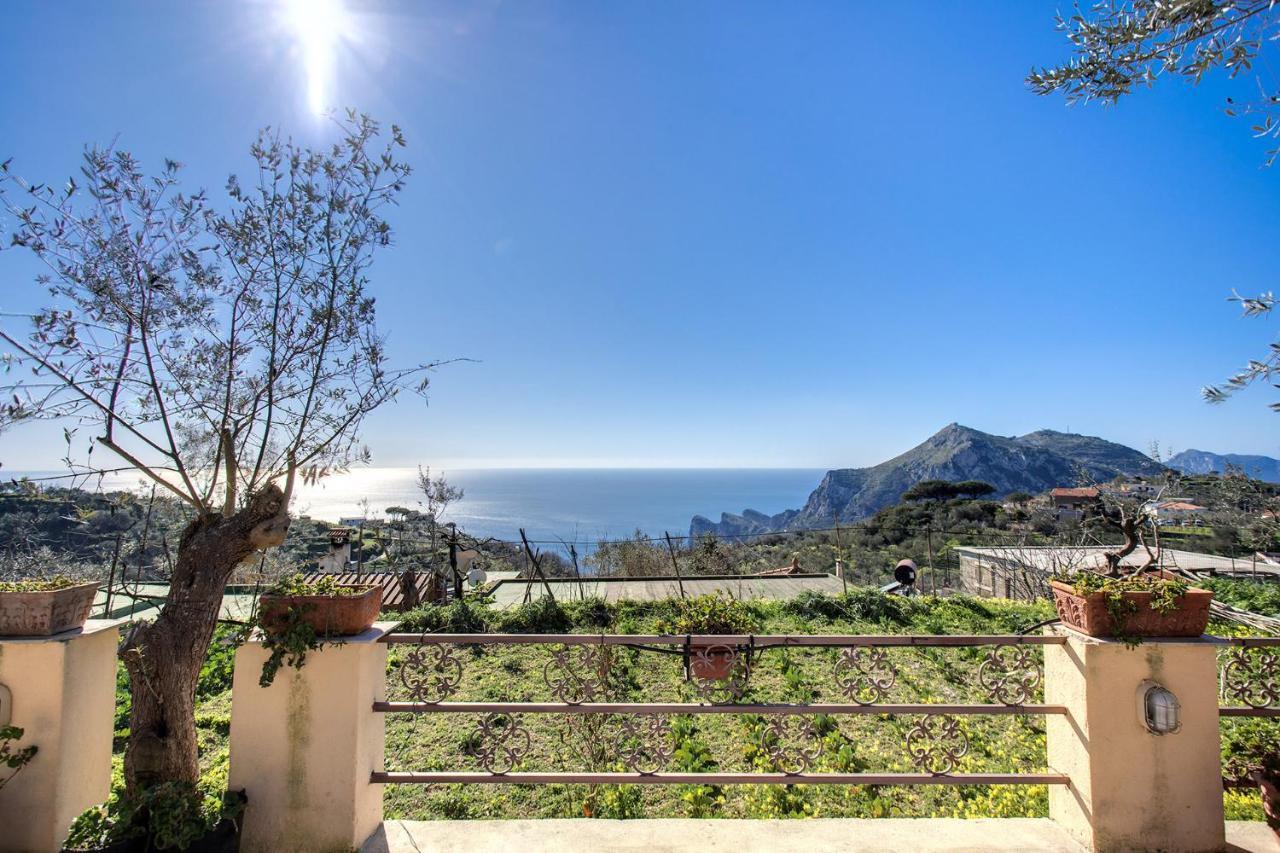 Il Pioppo - Country House Sea View Massa Lubrense Luaran gambar